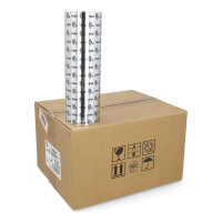 Zebra 1600 Cinta de cera (01600BK22045) 156 mm x 450 m (6 cintas) (original) 144548