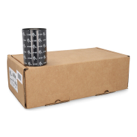 Zebra 2100 cinta de cera (02100BK10645) 106 mm x 450 m | 12 unidades (original) 141086