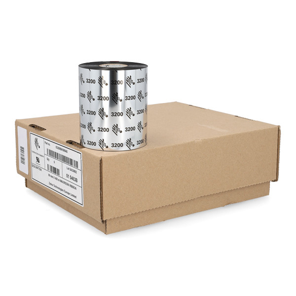 Zebra 3200 cinta de cera/resina (03200BK08945) 89 mm x 450 m | 6 unidades (original) 141136 - 1