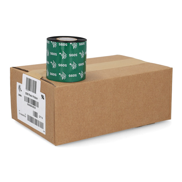 Zebra 5095 Cinta de resina (05095BK06030) 60 mm x 300 m (6 cintas) (original) 144576 - 1