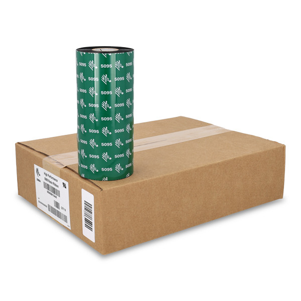 Zebra 5095 cinta de resina (05095BK15445) 154 mm x 450 m | 6 unidades (original) 141176 - 1