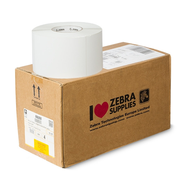 Zebra 8000T All-Temp etiquetas (66088) 102 x 152 mm (4 rollos) (original) 66088 141407 - 1