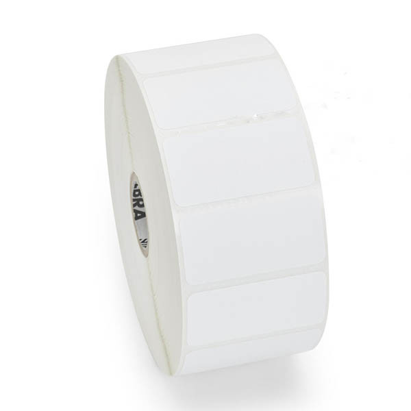 Zebra Gloss White Etiqueta RFID de poliéster (ZIPRD3017407) 25 x 76 mm 2 rollos 145274 - 1