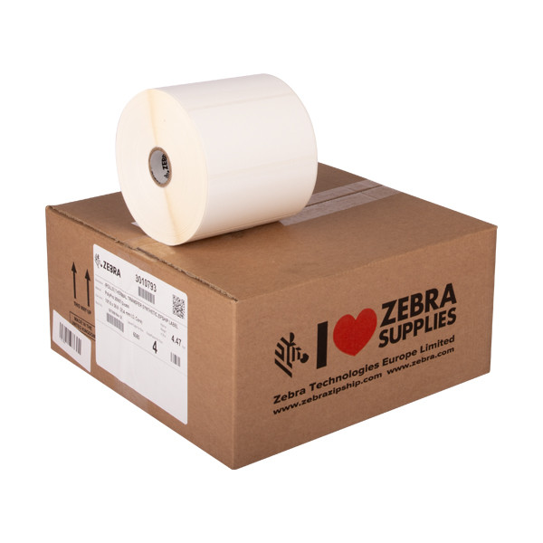 Zebra PolyPro 3000T etiquetas Gloss (3010793) 102 x 51 mm (4 rollos) (original)
