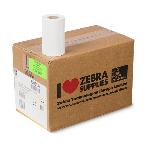 Zebra Z-Perform 1000D 60 rollo recibos (3006132) 75,4 mm ancho (30 rollos) (Original) 3006132 140188 - 1