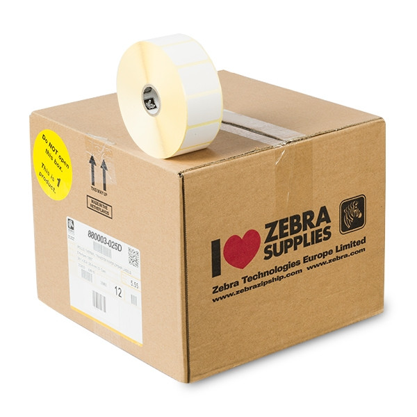 Zebra Z-Perform 1000T etiquetas (880003-025D) 38 x 25 mm (12 rollos) (Original) 880003-025D 140032 - 1