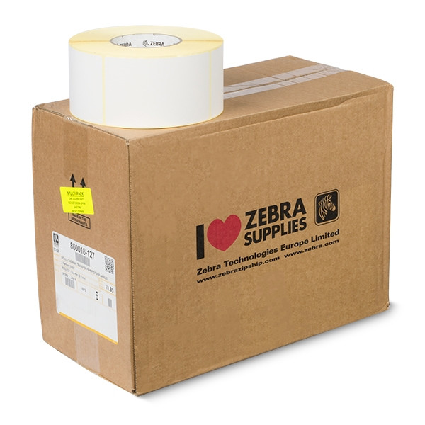 Zebra Z-Perform 1000T etiquetas (880018-127) 76 x 127 mm (6 rollos) (Original) 880018-127 141378 - 1