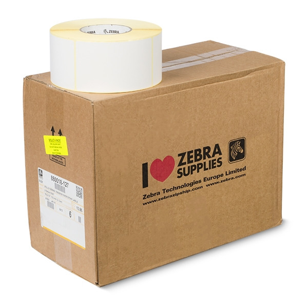 Zebra Z-Perform 1000T etiquetas (880018-127) 76 x 127 mm (6 rollos) (original)