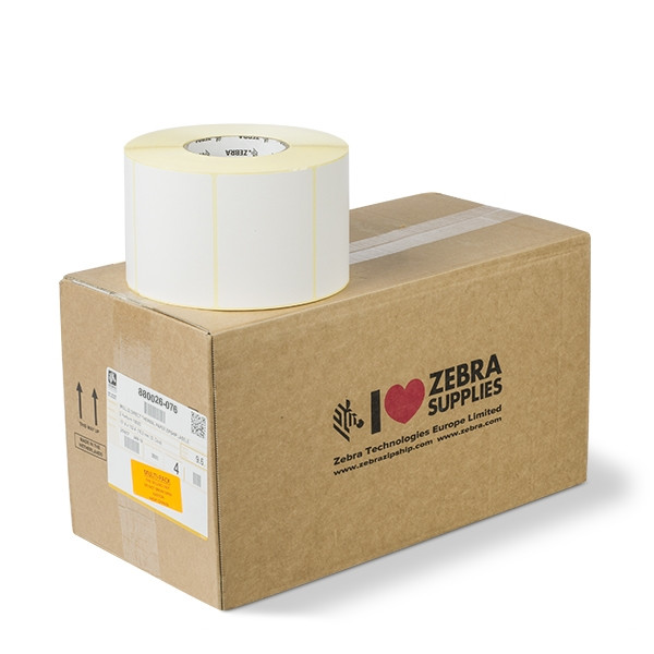 Zebra Z-Perform 1000T etiquetas (880026-076) 102 x 76 mm (4 rollos) (original)