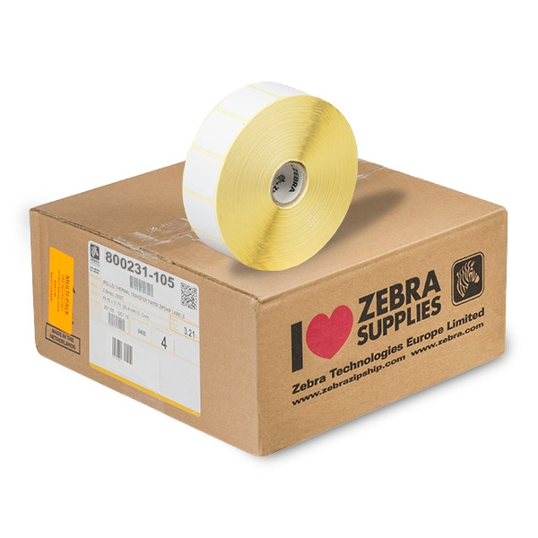 Zebra Z-Select 2000D etiquetas (800261 -105) 32 x 25 mm (12 rollos) (original) 800261-105 140010 - 1