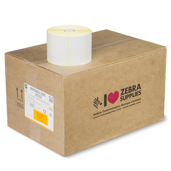 Zebra Z-Select 2000D etiquetas (800263 -205) 76 x 51 mm (12 rollos) (original) – imagen 2