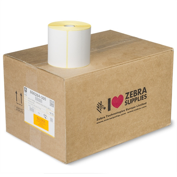 Zebra Z-Select 2000D etiquetas (800264 -305) 102 x 76 mm (12 rollos) (original) 800264-305 140106 - 1