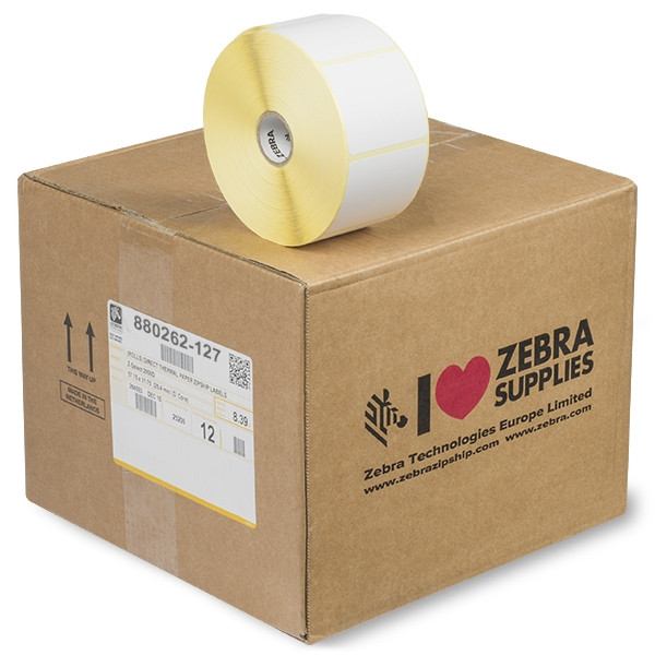 Zebra Z-Select 2000D etiquetas despegables (800262 -127) 57 x 32 mm (12 rollos) (original) 800262-127 140098 - 1