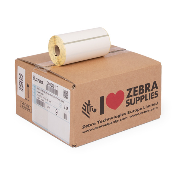 zebra z-select 2000t etiquetas 3006291-t 1016 x 762 mm 9 rollos original