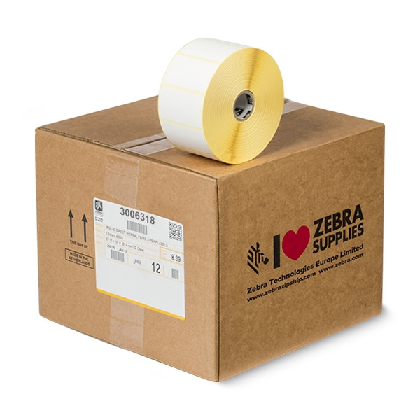 Zebra Z-Select 2000T etiquetas (3006318) 57 x 32 mm (12 rollos) (original) 3006318 140114 - 1