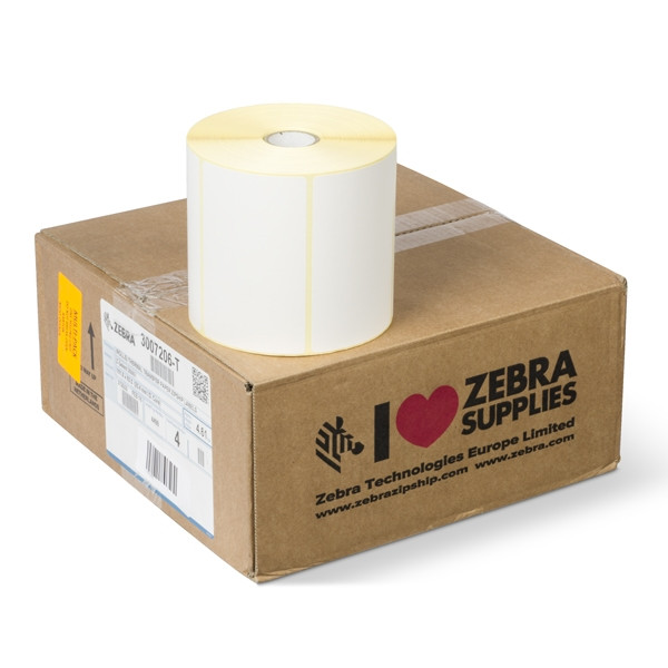 Zebra Z-Select 2000T etiquetas (3007206-T) 102 x 64 mm (4 rollos) (Original) 3007206-T 140080 - 1