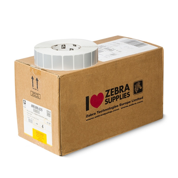 Zebra Z-Ultimate 3000T etiquetas plateadas (880368-025) 38 x 25 mm (10 rollos) (Original) 880368-025 141433 - 1