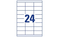 24 por hoja (70 x 33,8 mm)