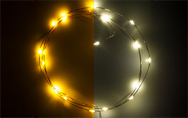 Iluminación con cables