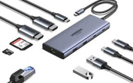 Estaciones de acoplamiento USB