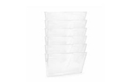 Soportes de pared para folletos tamaño A4