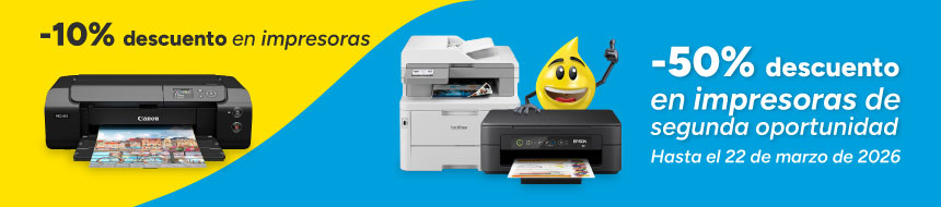¡Aprovecha los descuentos de impresoras!