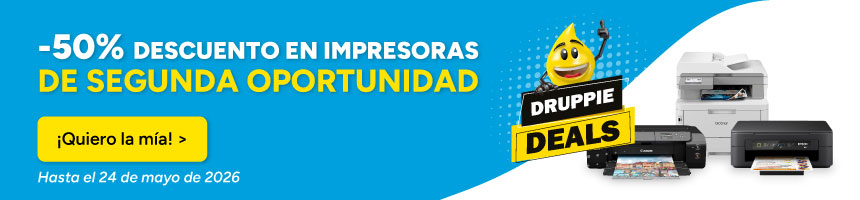 50% de descuento en impresoras de 2ª oportunidad