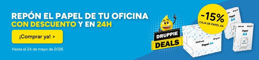 15% de descuento en papel