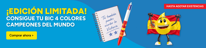 BIC 4 colores campeones del mundo