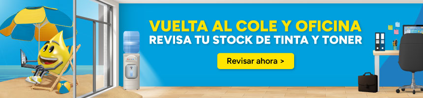 Revisa tu stock de tinta y toner