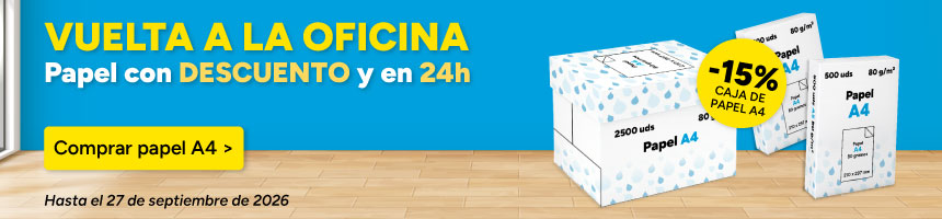 Caja papel A4 15%
