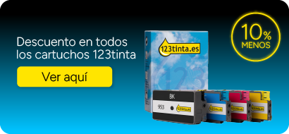 Descuento en cartuchos marca 123tinta