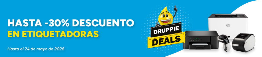 ¡Hasta 30% de descuento en etiquetadoras!