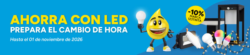 Descuento del 10% en luces LED