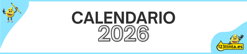 Calendario 2026 para imprimir gratis