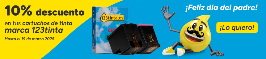 Cartuchos con descuento por el Día del Padre