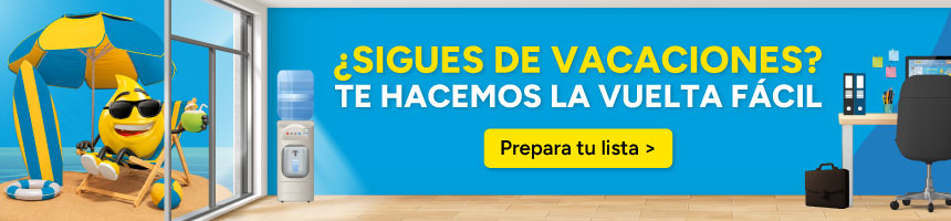 Disfruta del verano, nosotros preparamos la vuelta