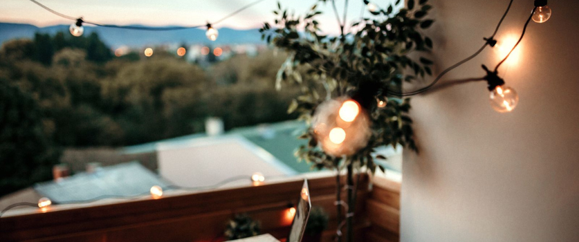 Crea ambiente en tu terraza