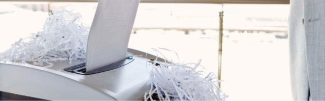 Cómo elegir una destructora de papel