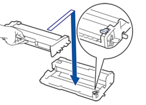 pasos para cambiar tambor DR-3600