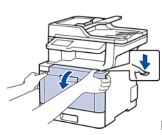 pasos para cambiar  toner TN910