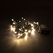 123tinta Luces navideñas 3,9 metros a pilas | Blanco extra cálido y blanco cálido | 48 luces con temporizador